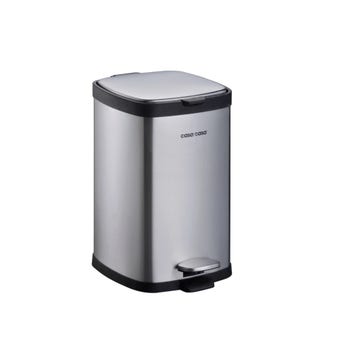 Soho 12L Matt Chrome Pedal Bin
