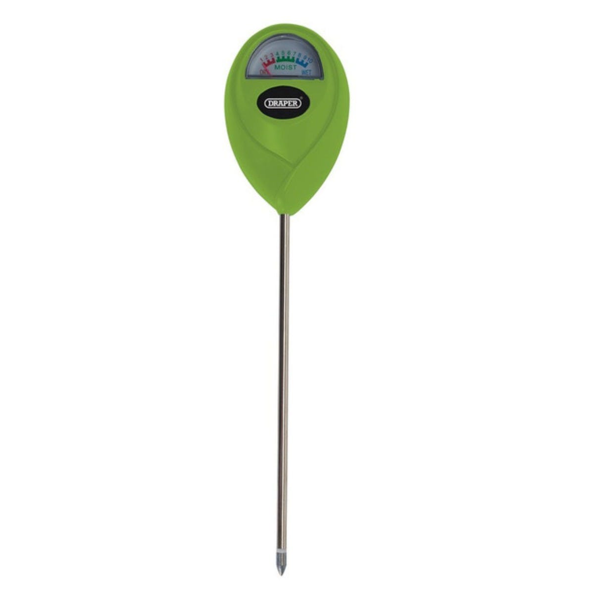 Soil Moisture Meter with Probe and Large Easy-Read Dial for Instant Soil Moisture and pH Levels – No Battery Required