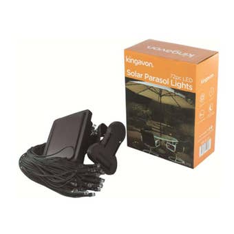 Kingavon 72pc LED Solar Parasol Lights