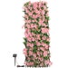 Solar InLit Pink Blossom 180 x 90cm Trellis – Illuminated Decorative Screen