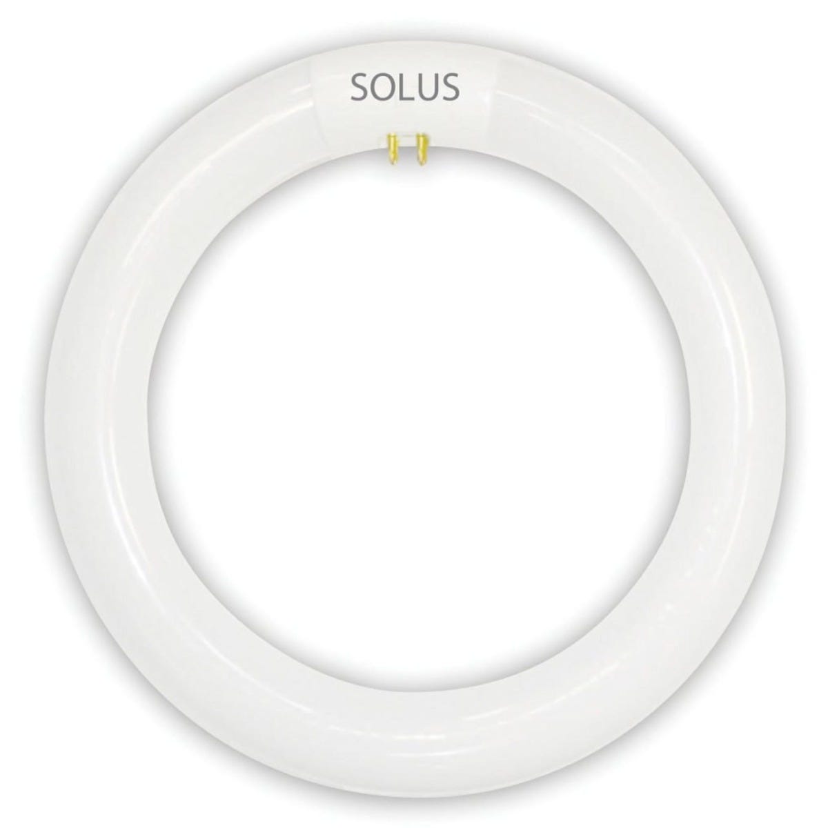 Solus 22W T9 Circular Fluorescent Tube G10q 4-Pin 2700K Warm White Non-Dimmable 10000 Hour Life