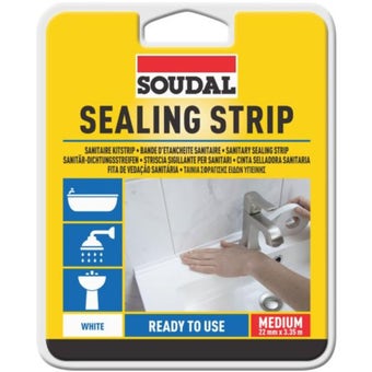 Soudal Sealing Strip 22mm - White