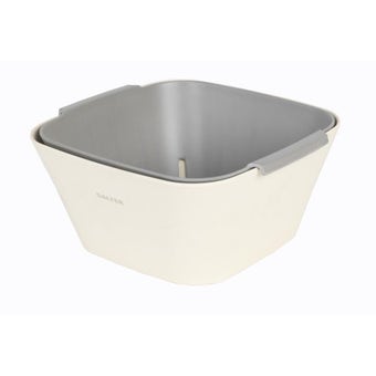 Salter Earth 2pc Square Colander Set
