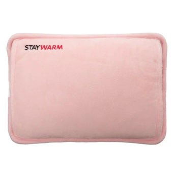 StayWarm Rechargeable Hot Water Bottle - Pink