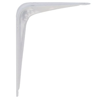 Steel Shelf Bracket 100 x 75mm - White