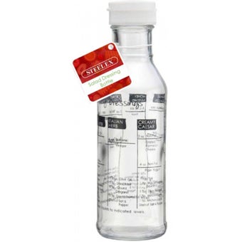 Steelex Glass Salad Dressing Bottle