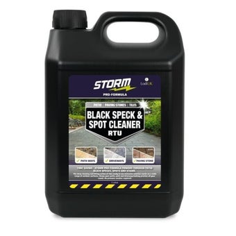 Storm Pro-Formula Black Spot and Lichen Remover for Natural Stone, Patios, Driveways and Paths – Ready to Use Outdoor Cleaner