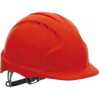Red Safety helmet