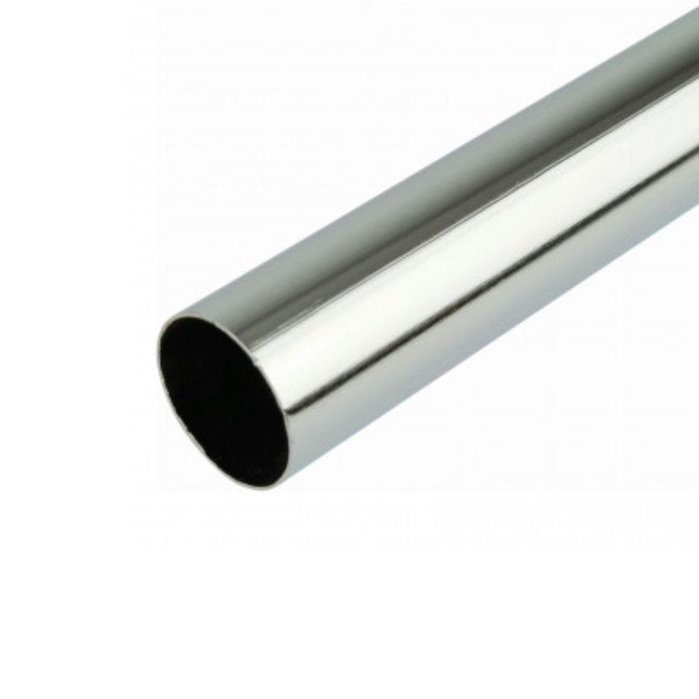 Round Tube Chrome 4Ft X 25mm