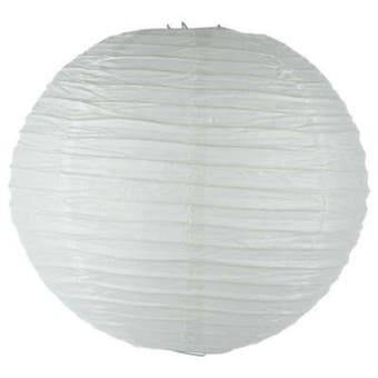 White Paper Lamp Shade 14"