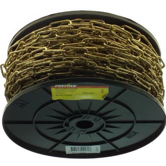 Premier Brass Decorative Chain 3 X 35 mm - per metre