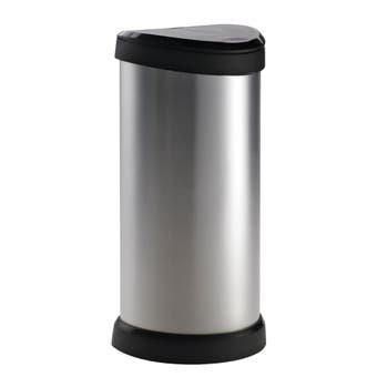 Curver Deco Bin Silver - 40L