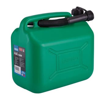 Green Plastic Fuel Can 10L