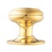 Centre Brass Door Knob PVD