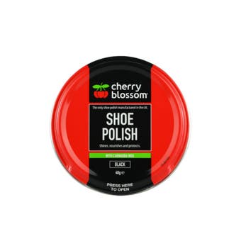 Cherry Blossom Shoe Polish Black 40g
