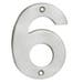 Satin Stainless Steel Number 6/9 -100mm