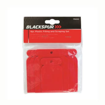 Plastic Filling & Scraping Set - 4 pieces