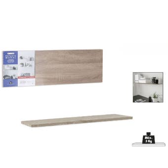 MDF Wall Shelf 23.5 x 80cm
