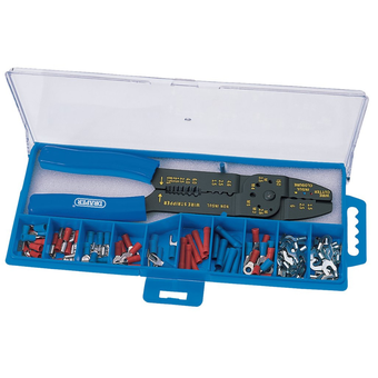 5 Way Crimping Tool & Terminal Kit 240mm