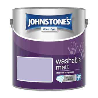 Johnstones Interior Washable Matt Paint - Sweet Lavender 2.5L