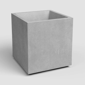 Sydney Pot Water Reserve – 29.5cm Recycled Plastic Plant Pot with Saucer (21L)