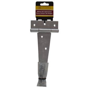 Centurion 8" Galvanised Heavy Scotch Tee Hinges