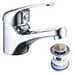 Aqua K Series Chrome Lever Basin Mixer Tap - With Waste