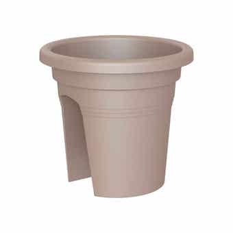 Venezia Balcony Pot Taupe - 30cm