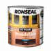Ronseal 10 Year Satin Wood Stain - Teak 750ml