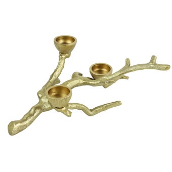 Branch Tealight Holder - Gold