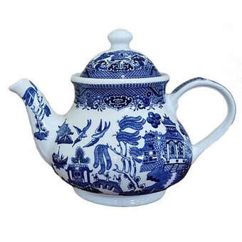 Blue Willow Teapot - 40oz