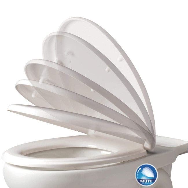 Tema D Shape Soft Close Toilet Seat