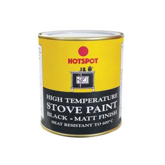 Hotspot Stove Paint Matt Black - 500ml