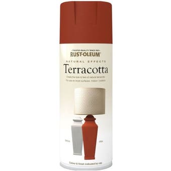Rust-Oleum Natural Effects Spray Paint - Terracotta 400ml