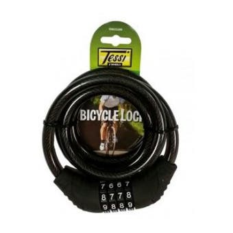 Tessi Bike Combination Lock With 2 Keys