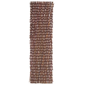The Good Life Expandable Willow Trellis – Natural Garden Privacy and Plant Support 1.8 x 0.6m