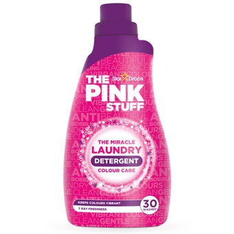 The Pink Stuff Colour Care Detergent 960ml – Stain-Removing Laundry Liquid for Long-Lasting Colour Protection and Freshness