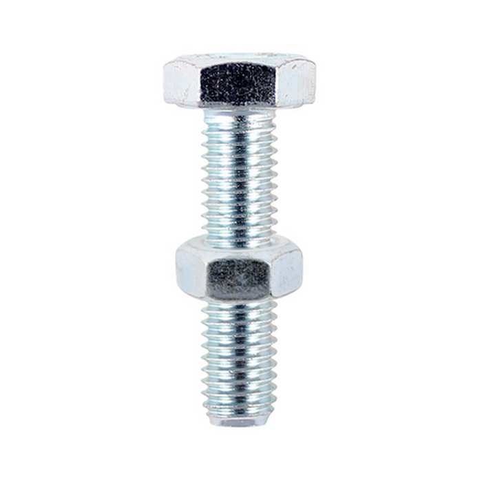 Timco M6 x 20mm Hex Bolts & Nuts - Pack Of 8