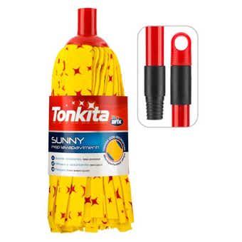 Tonkita Sunny Strip Mop With Handle