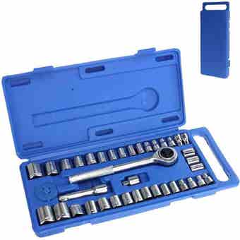 Hofftech 40pc Socket Wrench Set