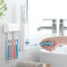 InnovaGoods Toothpaste Dispenser & Toothbrush Holder | Diseeth Wall Mounted Oral Care Organiser
