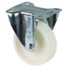 Transport Castor 100mm fixed 125kg White