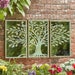 TreeLife Looking Glass Home & Garden Mirror Verdigris | Tree of Life Decorative Wall Mirror