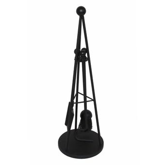 Inglenook Black 4 Piece Tripod Companion Set