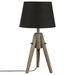 Tripod Table Lamp with black Shade