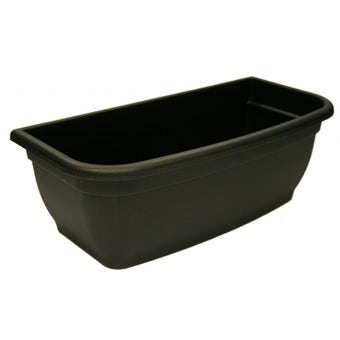 Winchester Ebony Wall Planter - 45cm