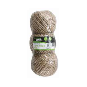 GreenBlade 3pc 40m Jute Rope Twine Set