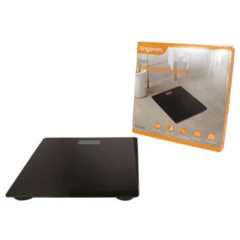 Kingavon Digital Bathroom Scales with LCD Display and Precision Weight Measurement 180kg