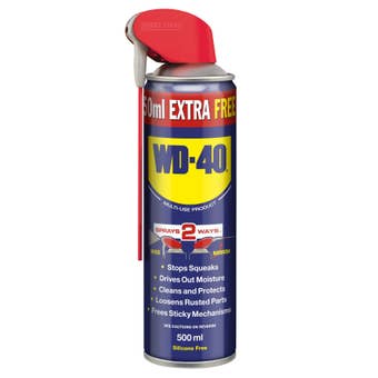 WD-40 Smart Straw Multi-Use Lubricant 500ml – Rust Prevention, Lubrication, and Cleaning Spray