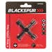 Blackspur 4 Way Utility Key – Die Cast Zinc Alloy Multi-Functional Meter Box Key for Water, Gas, Electric and Plumbing Cabinets 70mm